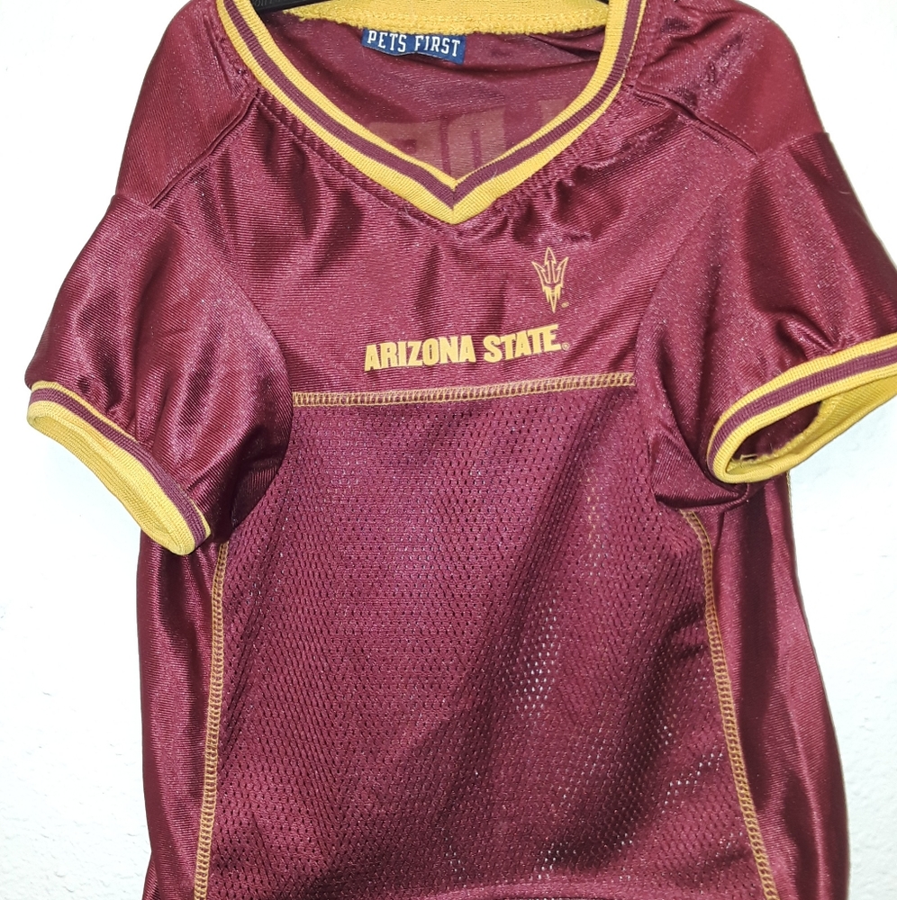 NCAA ASU Sundevils Pet First Jersey